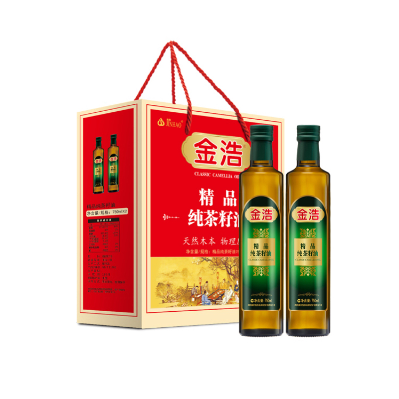 茶陵县金浩精品纯茶油750ml2