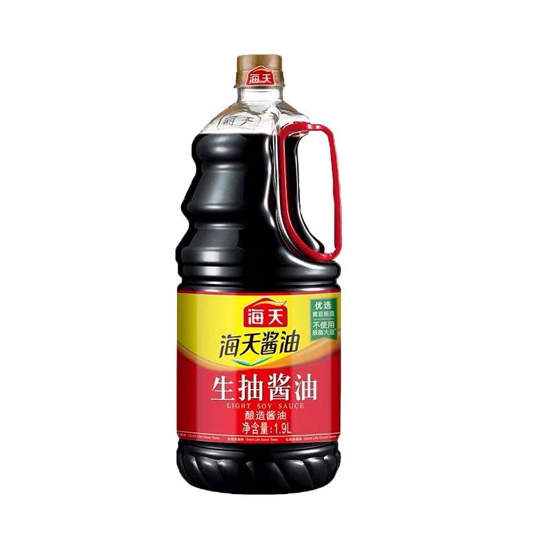 长沙县海天生抽酱油1.9L*6
