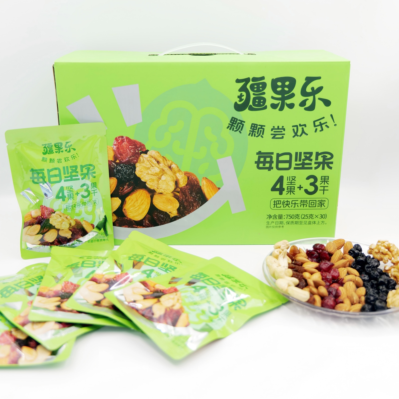 疏附县疆果乐每日坚果750g/盒