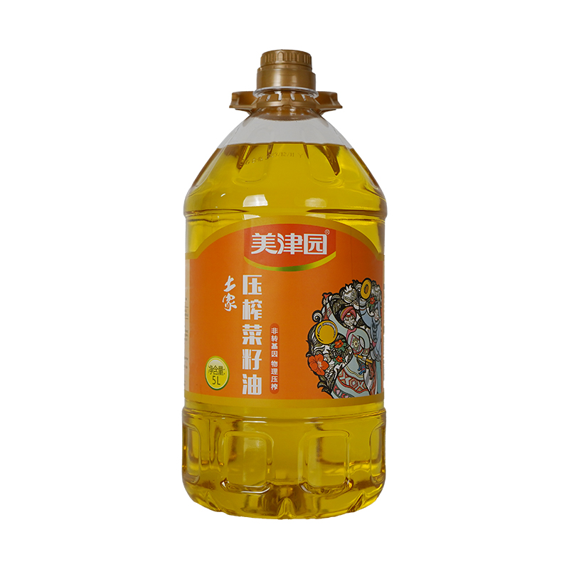 古丈县美津园土家压榨菜籽油5L