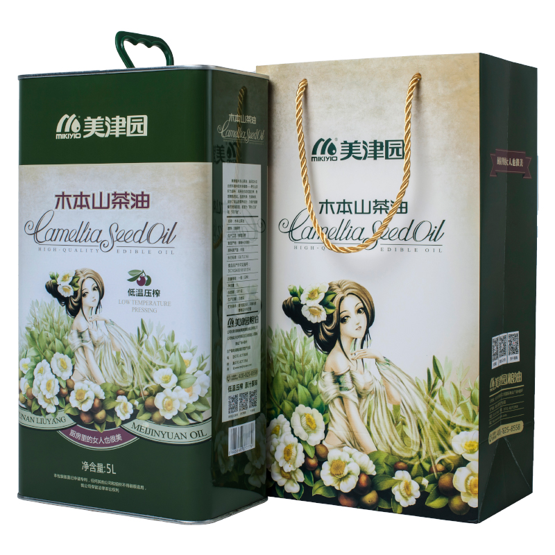 古丈县美津园木本山茶油5L