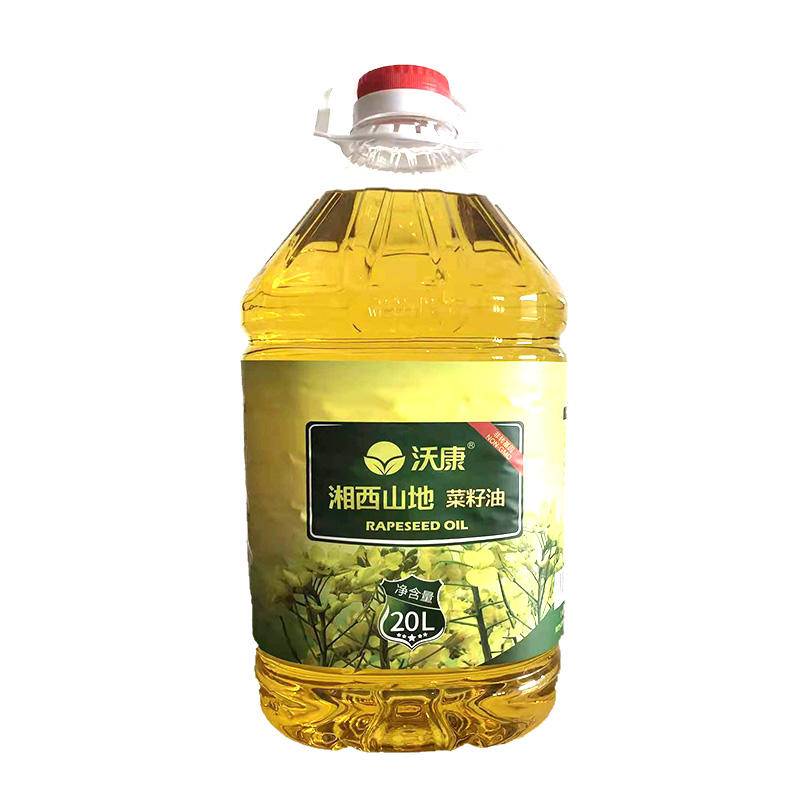 湘西永顺县沃康湘西山地清香菜籽油20升