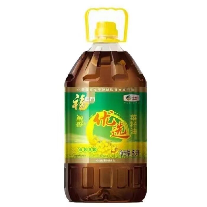 重庆江津 中粮 福临门  菜籽油  5L