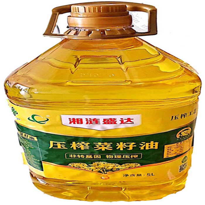 涟源市盛达湘连盛达压榨菜籽油5L