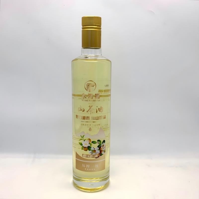 湘西高山野生小茶籽纯正山茶油500ml/瓶