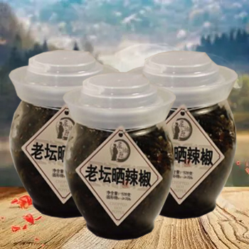屈原管理区屈香原老坛晒辣椒528g2【岳阳】