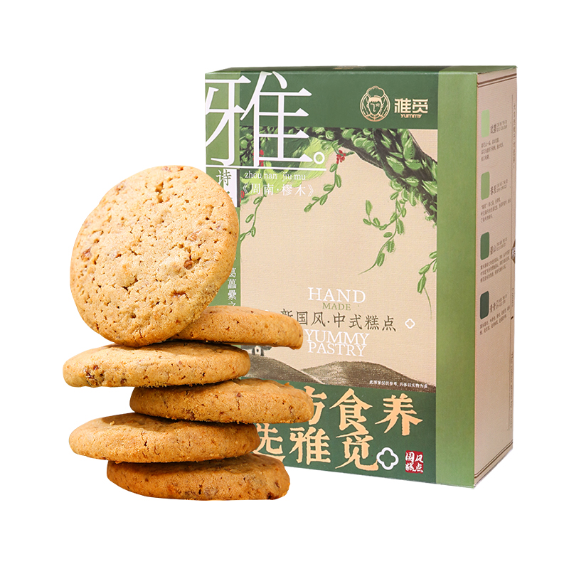 魏县 雅觅 宫廷玫瑰桃酥270g