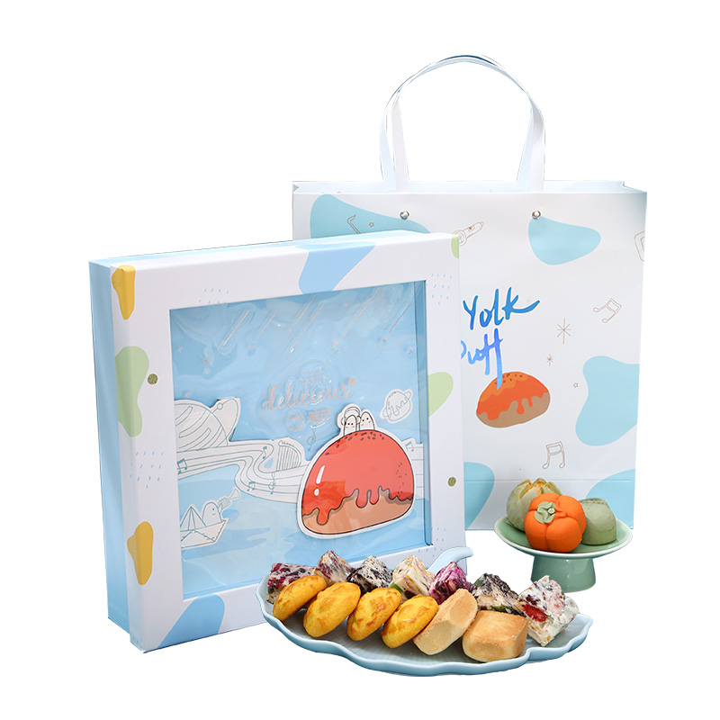 魏县 雅觅 “律动食光”糖菓点礼盒（蓝850g