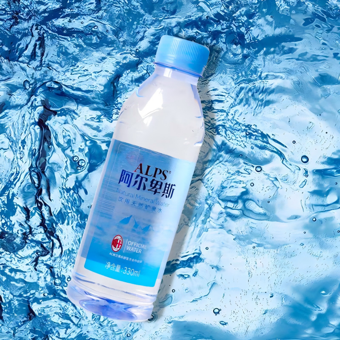 湘潭  阿尔卑斯  天然矿泉水330ML*24瓶/件   