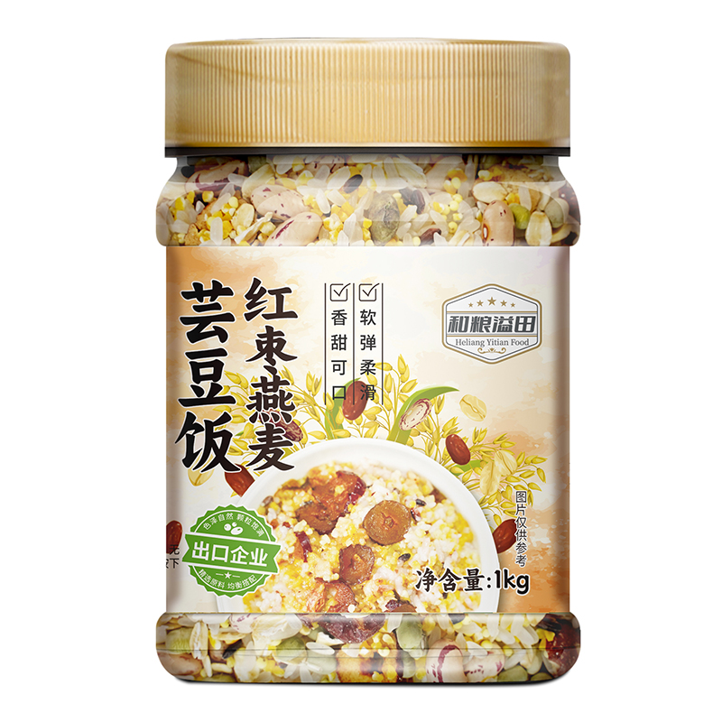 黑龙江 红枣燕麦芸豆饭 1KG