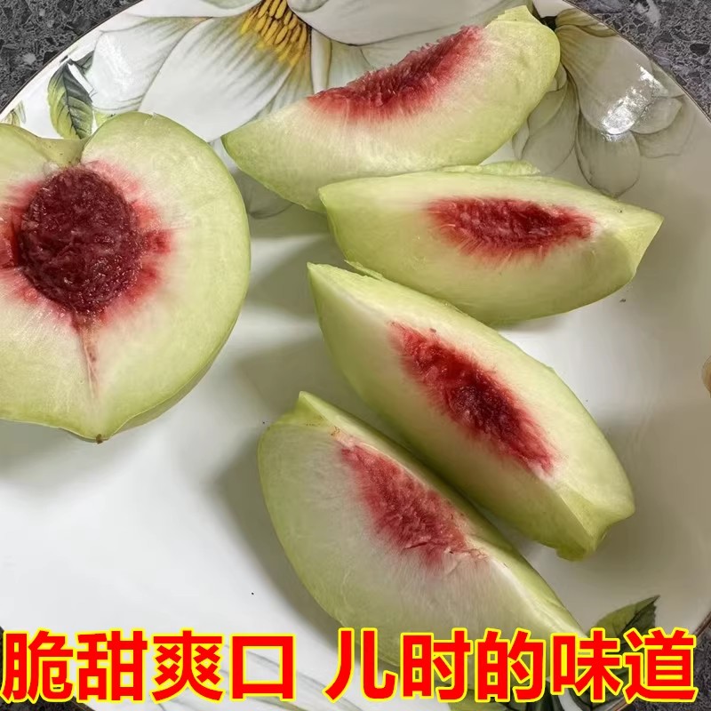 正宗 祁东八月青脆桃10斤礼盒装