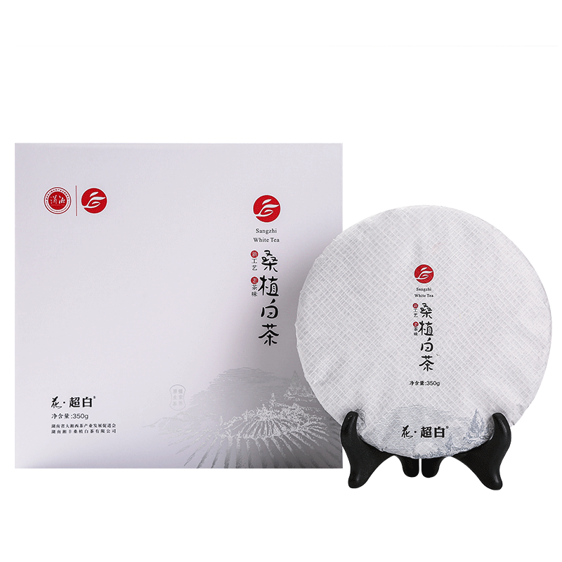 桑植县 桑植白茶 花·超白（350饼）350g/盒