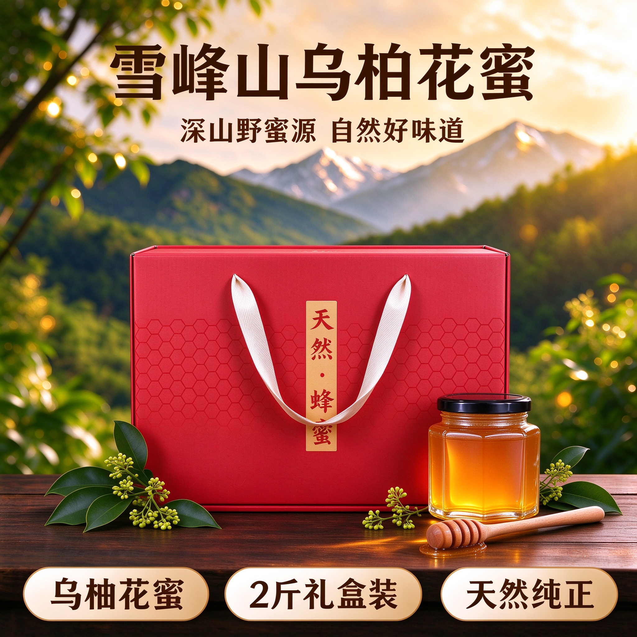 洪江市 扶车源 雪峰山蜂蜜 1kg