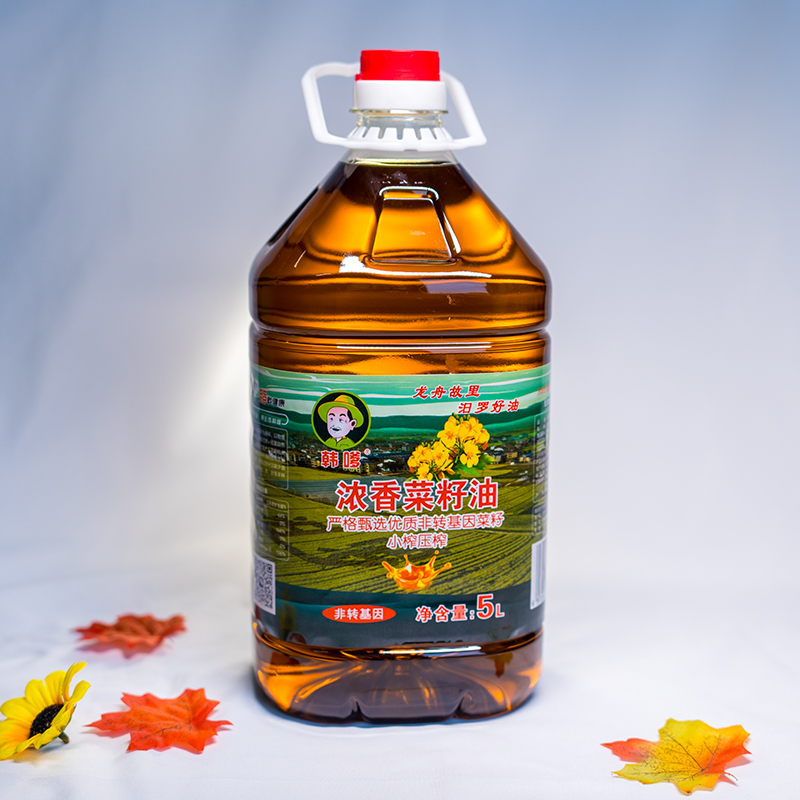 汨罗韩嗲浓香菜籽油5L