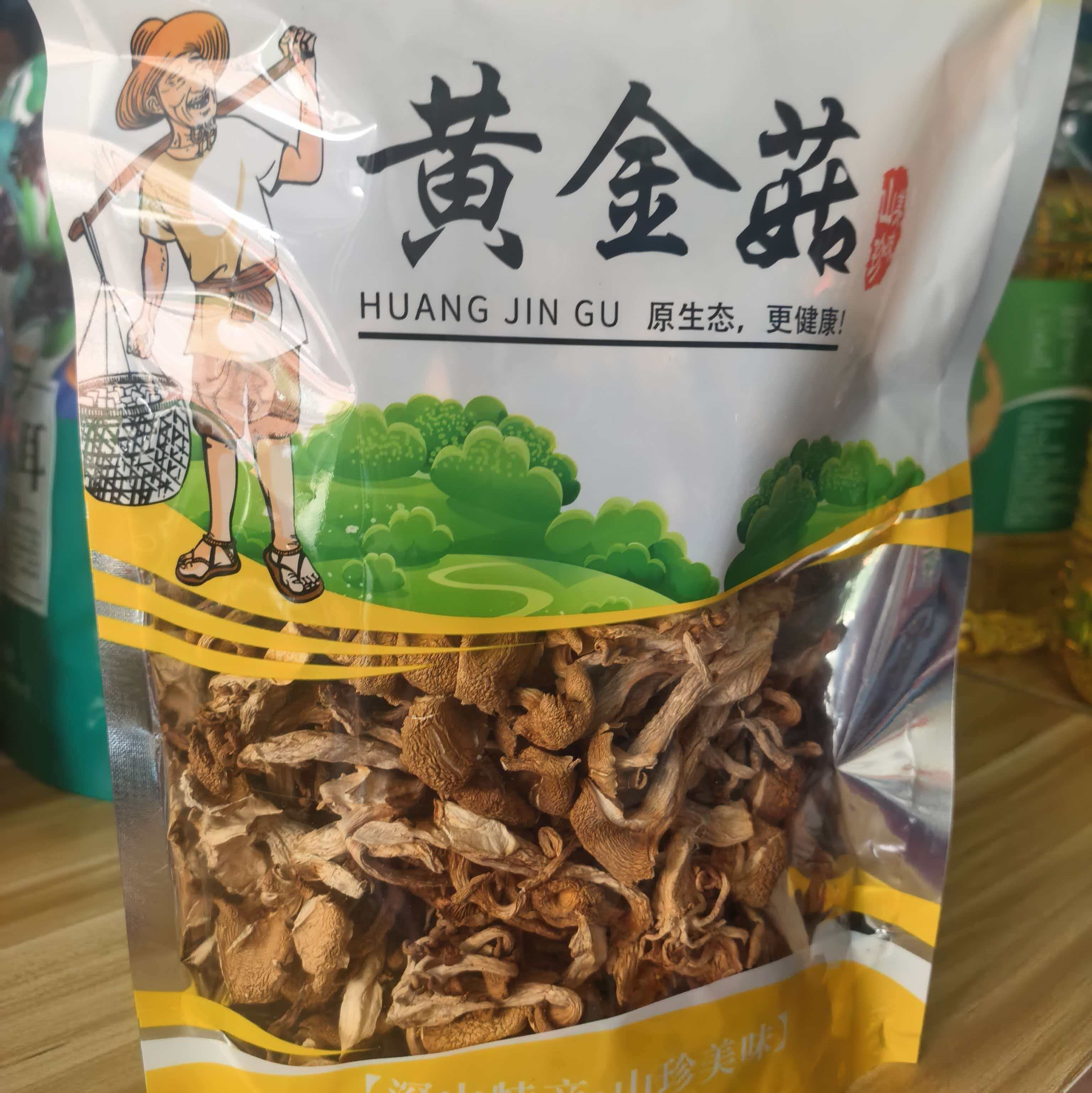 山东鹤来香黄金菇120g