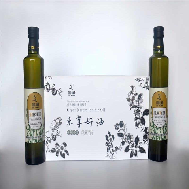 湖南誉湘亚麻籽油500ML*2/件