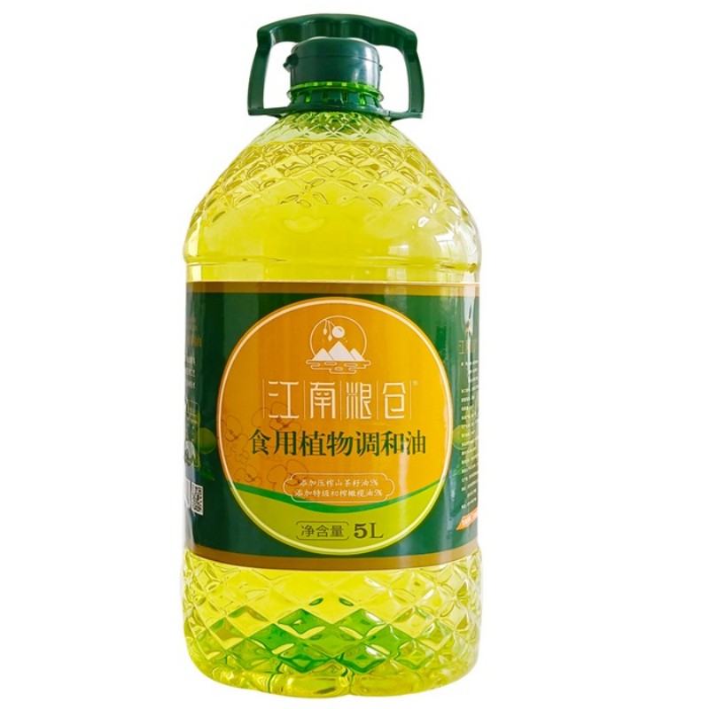 岳阳江南粮仓星图压榨山茶籽橄榄调和油5L