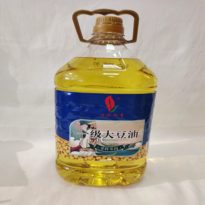 汨罗市汨水湘肴一级大豆油5L