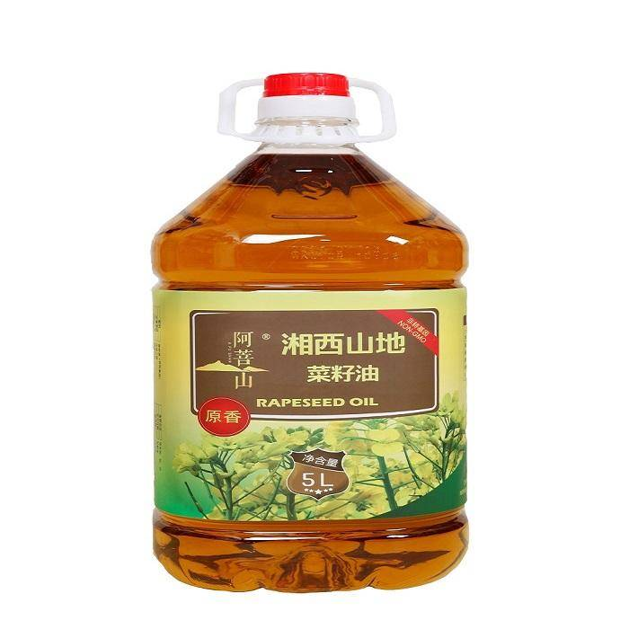 湘西阿菩山山地原香菜籽油5L