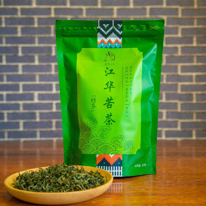 江华县瑶峒小乔办公绿茶100g