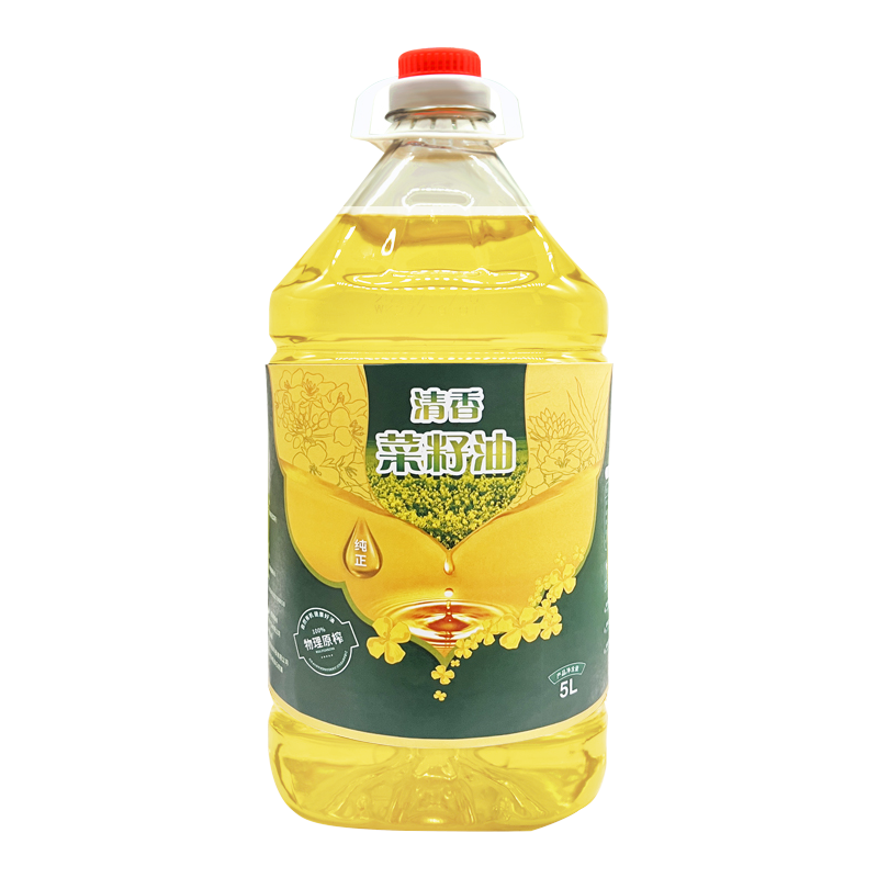 永顺县菜籽油 一级菜籽油 清香菜籽油 压榨菜籽油5L