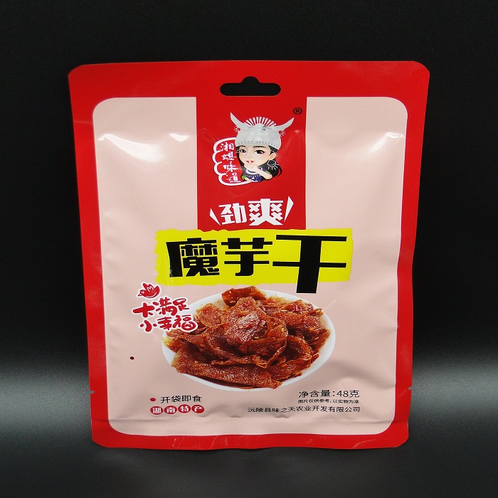 沅陵县湘媳味道劲爽魔芋干48克袋装*5袋
