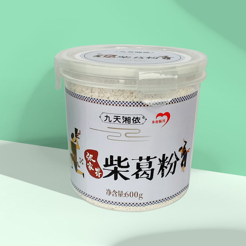 【桑植县】张家界九天野生葛根粉600g/桶