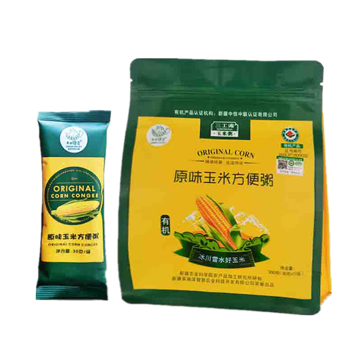 新疆三工滩原味玉米方便粥300g
